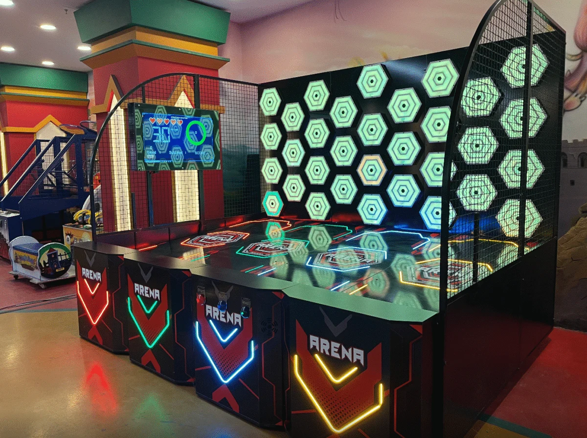 آرنا اکتیویت گیم شهربازی، یکی از پرسودترین تجهیزات شهربازی سرپوشیده