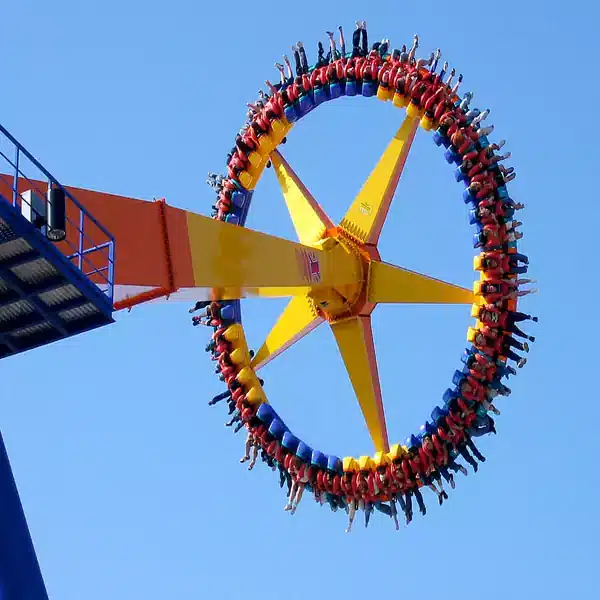 تاب هیجان (Frisbee Ride)