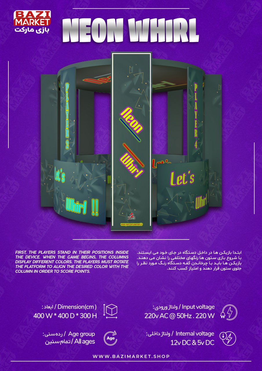 اطلاعات فنی نئون ویرل