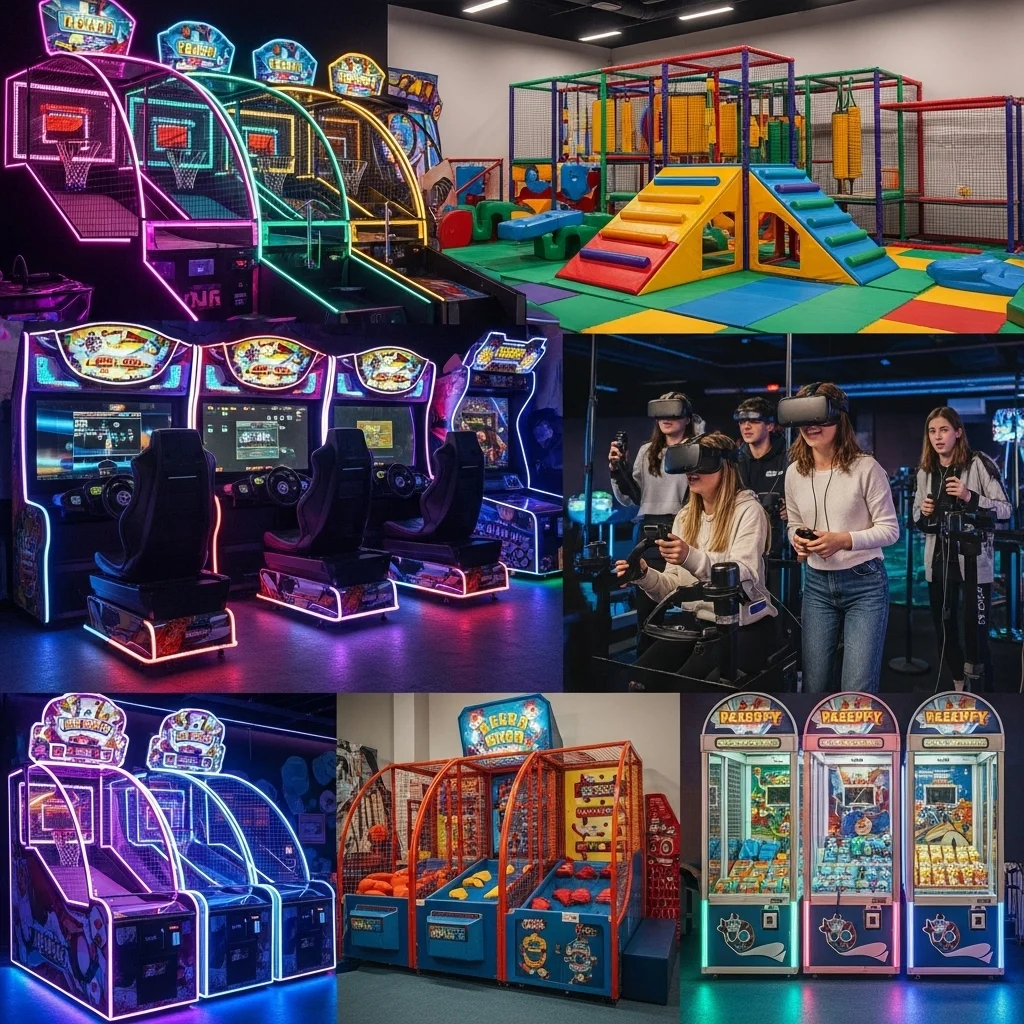 خرید انواع وسایل شهربازی